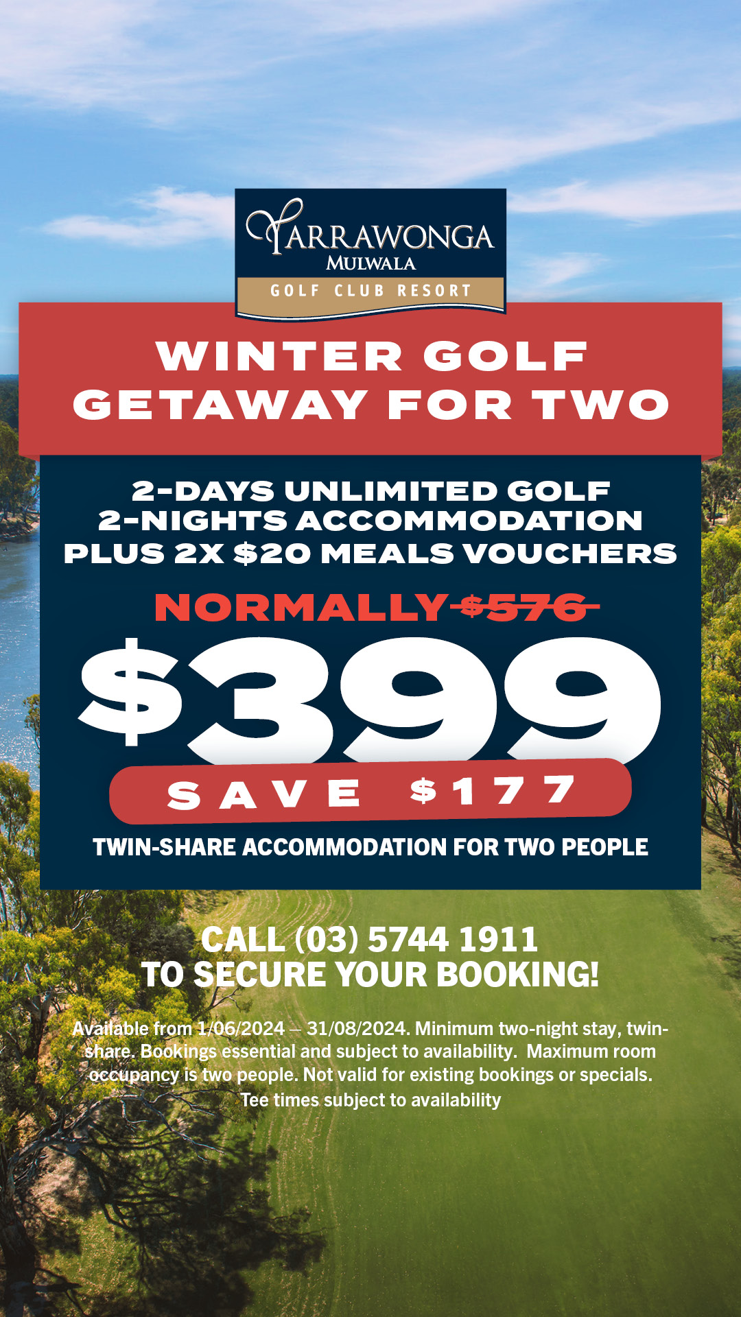 Escape the Ordinary This Winter Stay & Play Special Yarra Golf