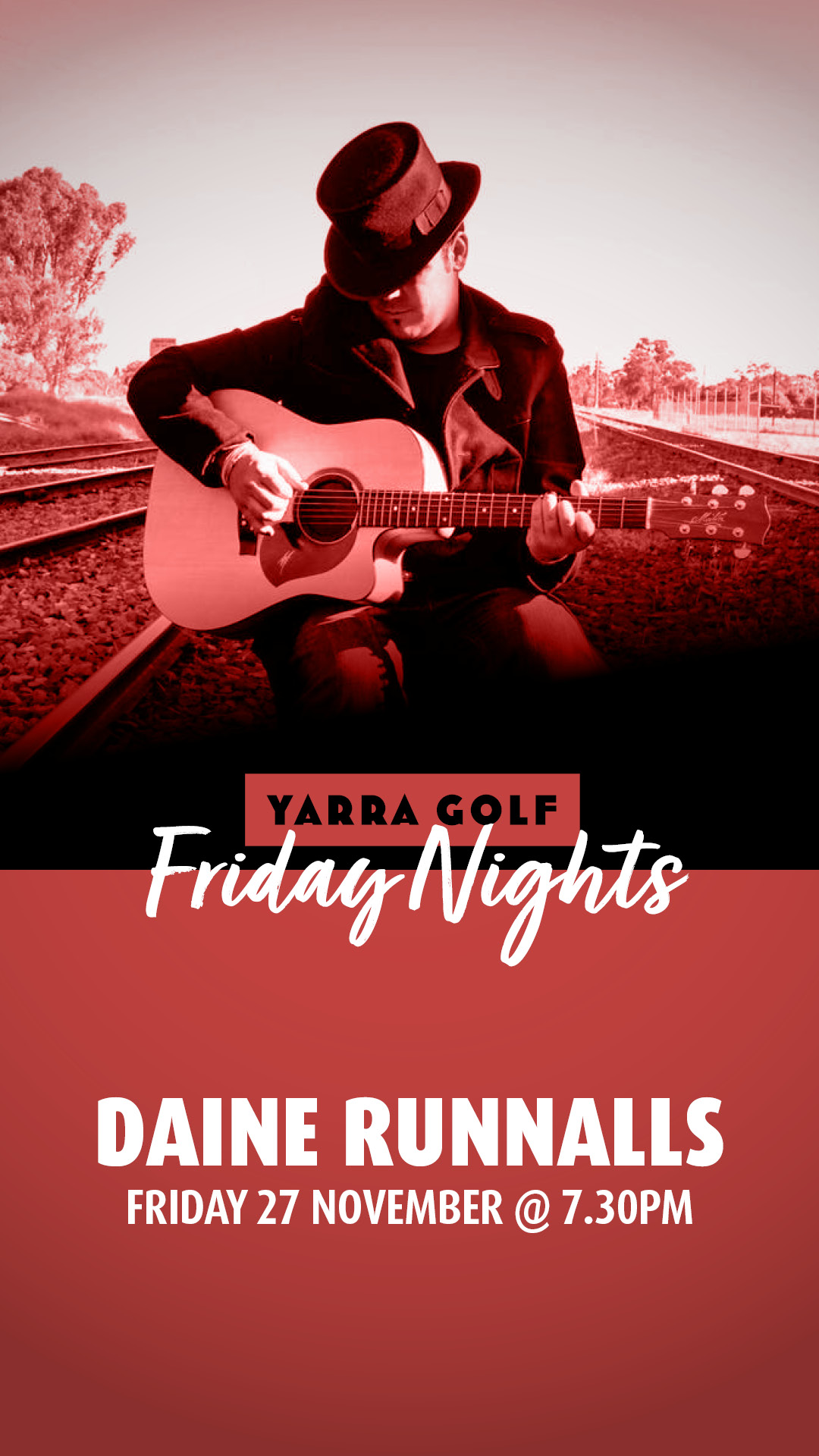 Daine Runnalls: Yarra Golf Friday Nights