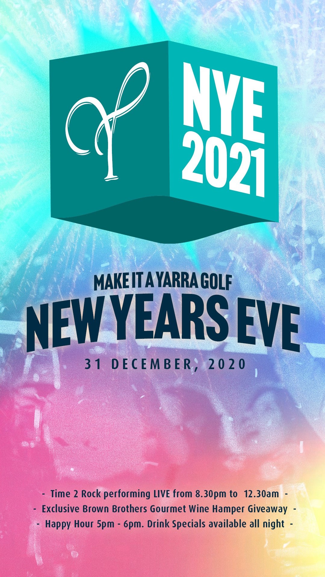 Bring in the new year at Yarra Golf!