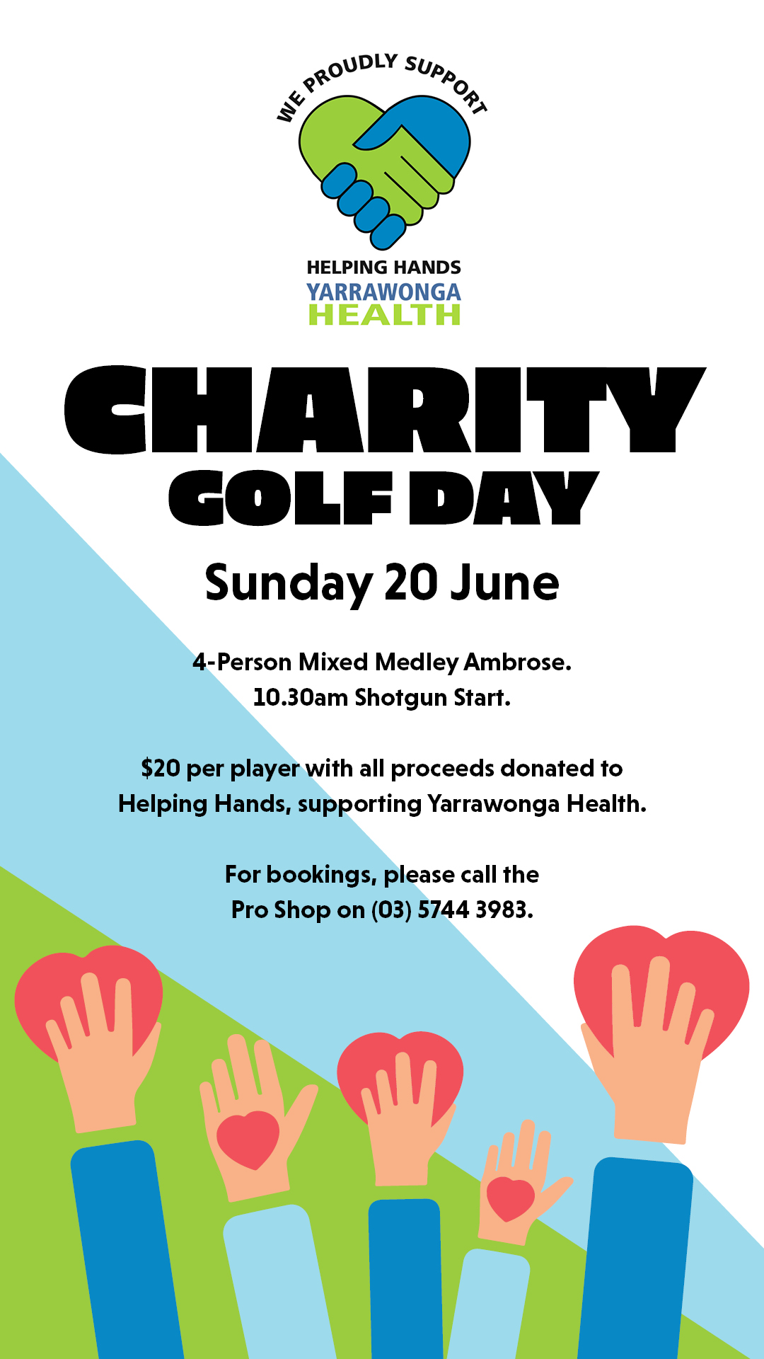 Helping Hands Charity Golf Day