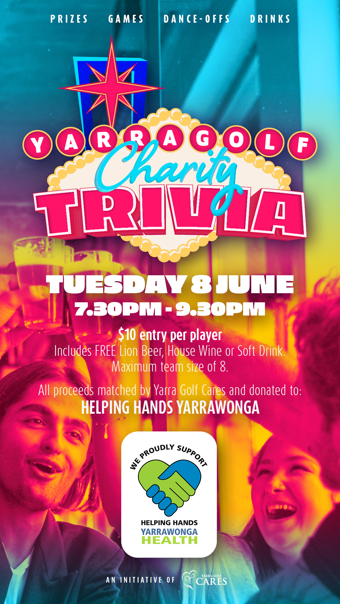 Charity Trivia: Helping Hands Yarrawonga