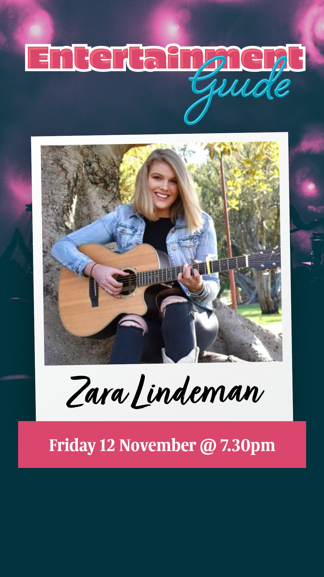 Zara Lindeman: Live Entertainment