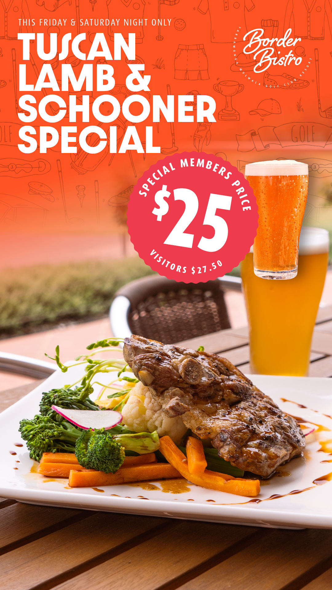 Tuscan Lamb Special + Friday Night Live Music!