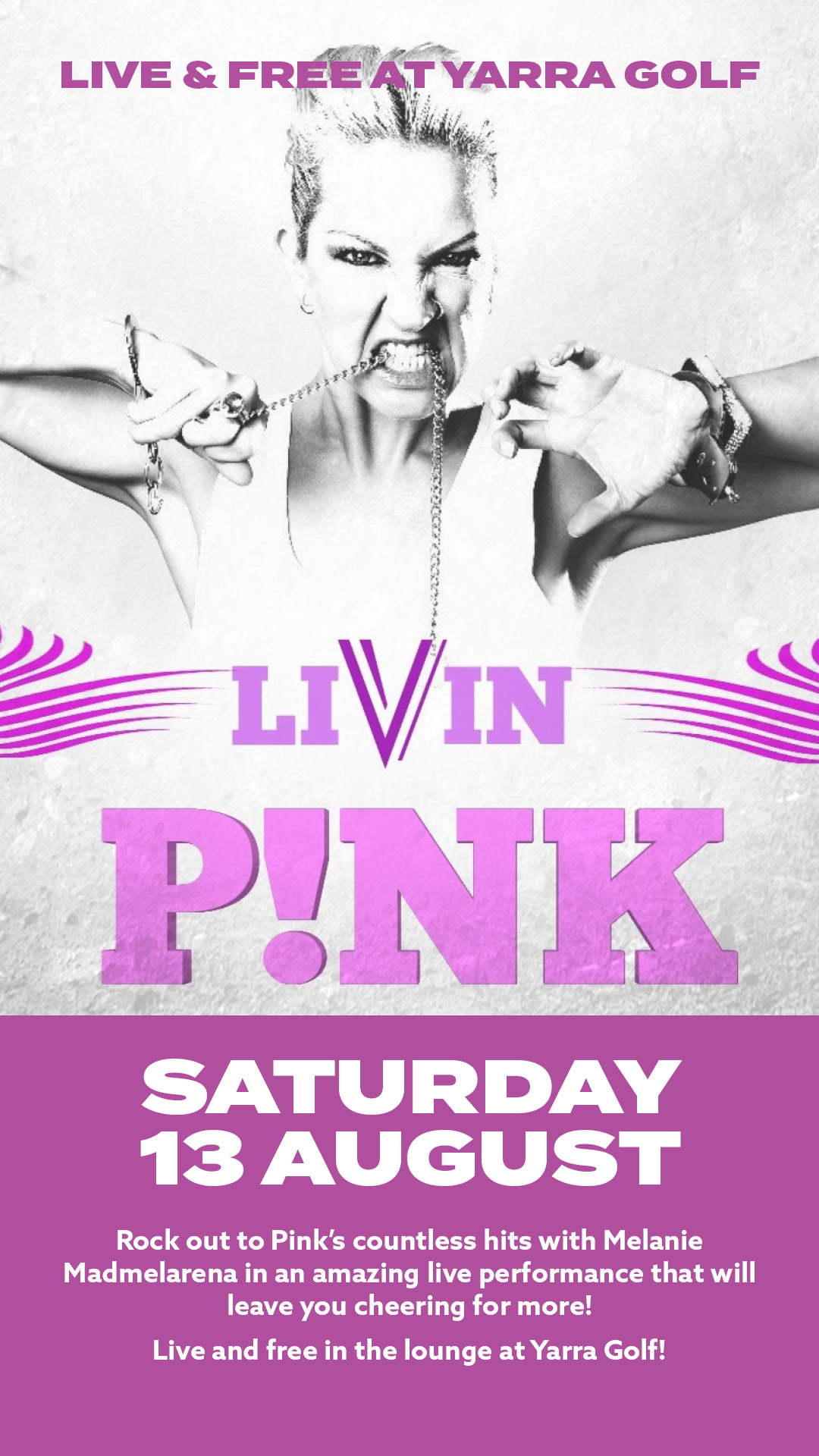 Livin Pink! Rock out to Pink’s biggest hits in an amazing live performance