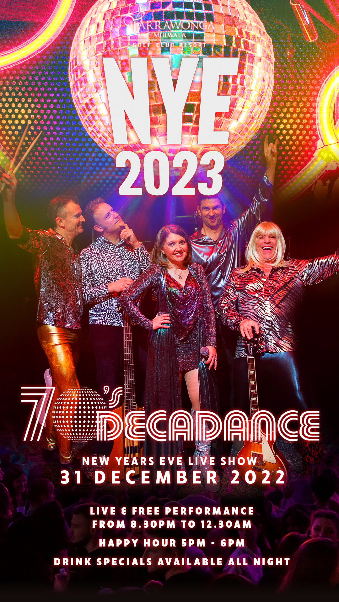 New Year’s Eve – Boogie your way into 2023!