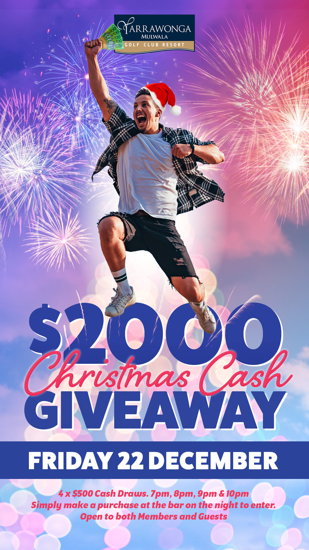 $2000 Christmas Cash Giveaway