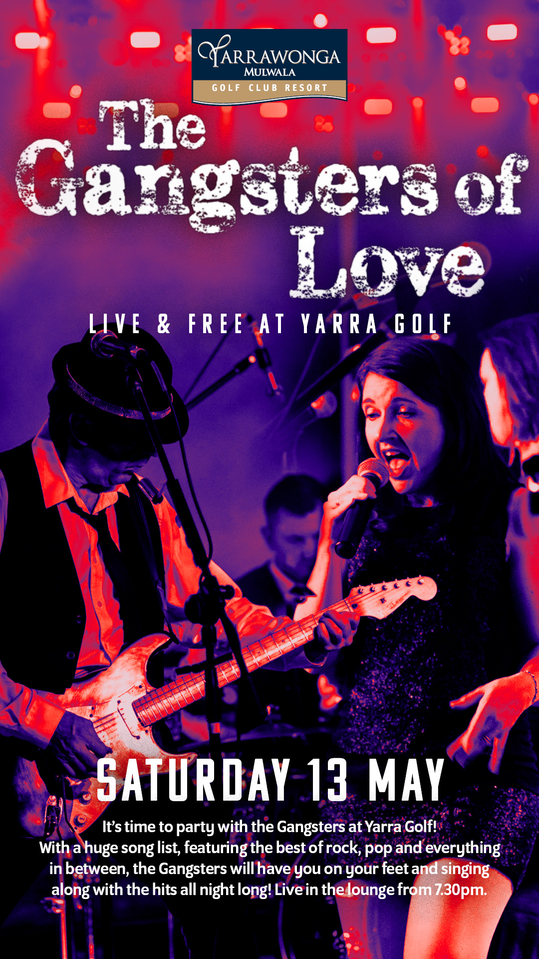 Gangsters of Love: Live a Yarra Golf