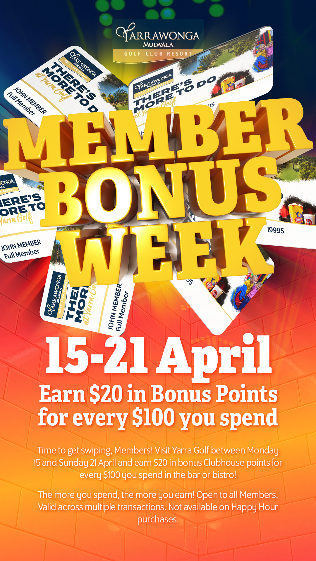 Members Bonus Week: Time to get swiping!