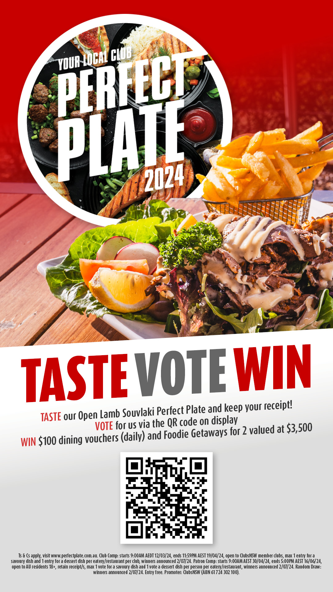 Vote for our Perfect Plate!