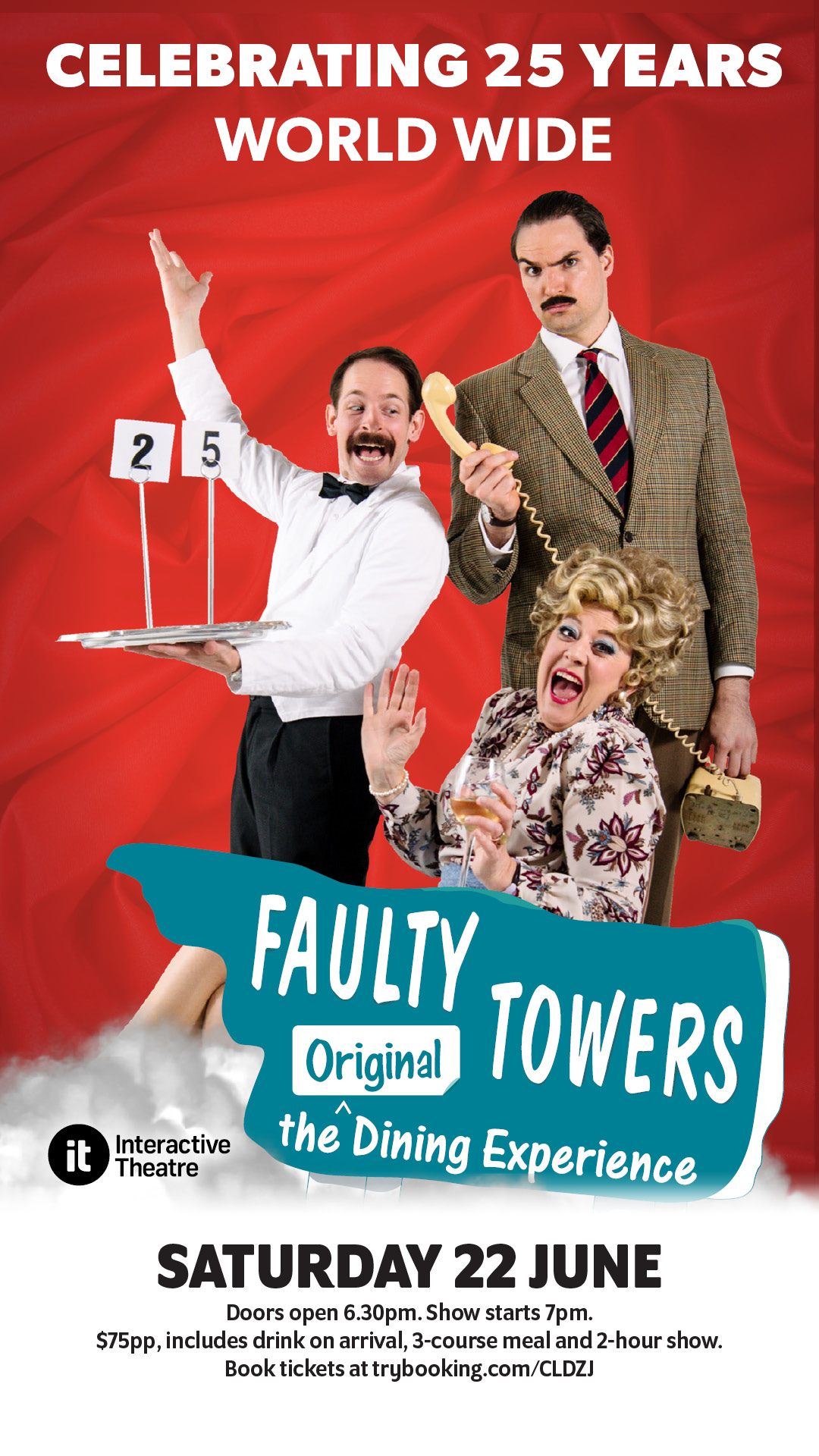 Faulty Towers – Interactive Dinner & Show at Yarra Golf
