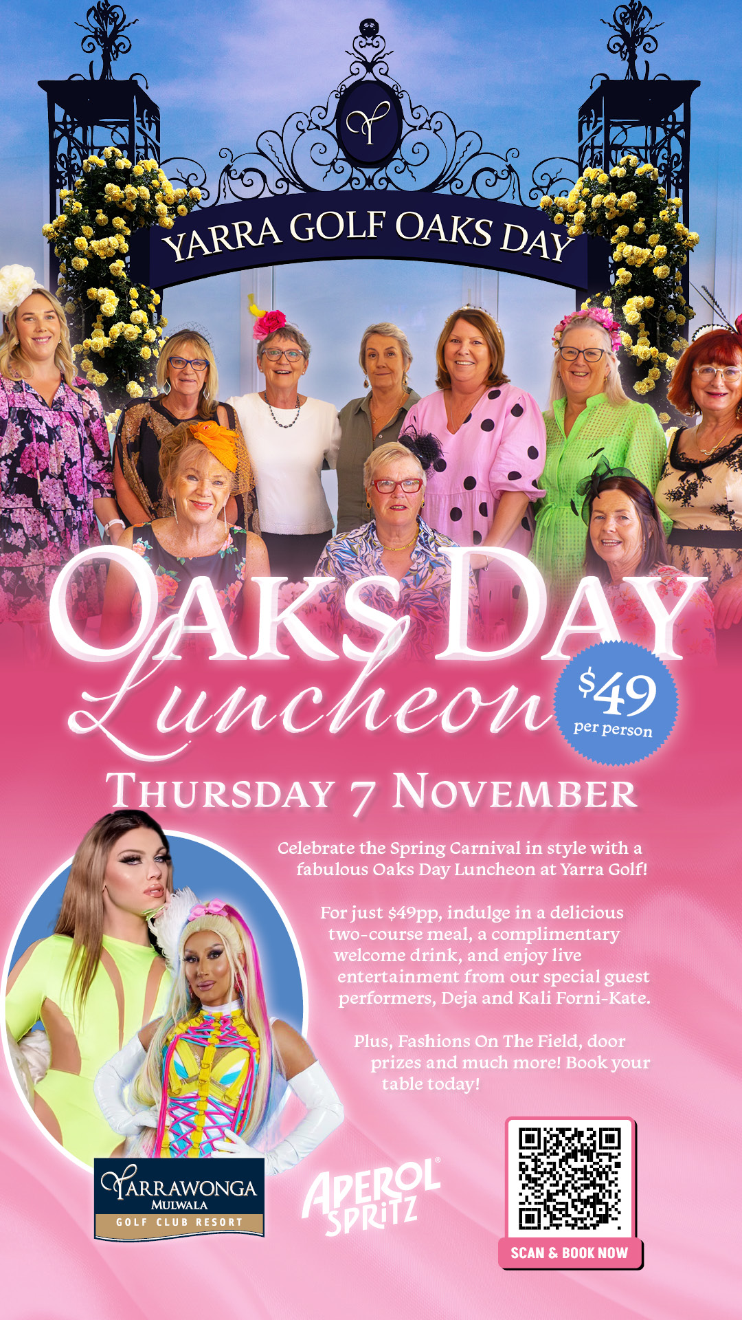 Oaks Day Luncheon – Celebrate the Spring Carnival in style!