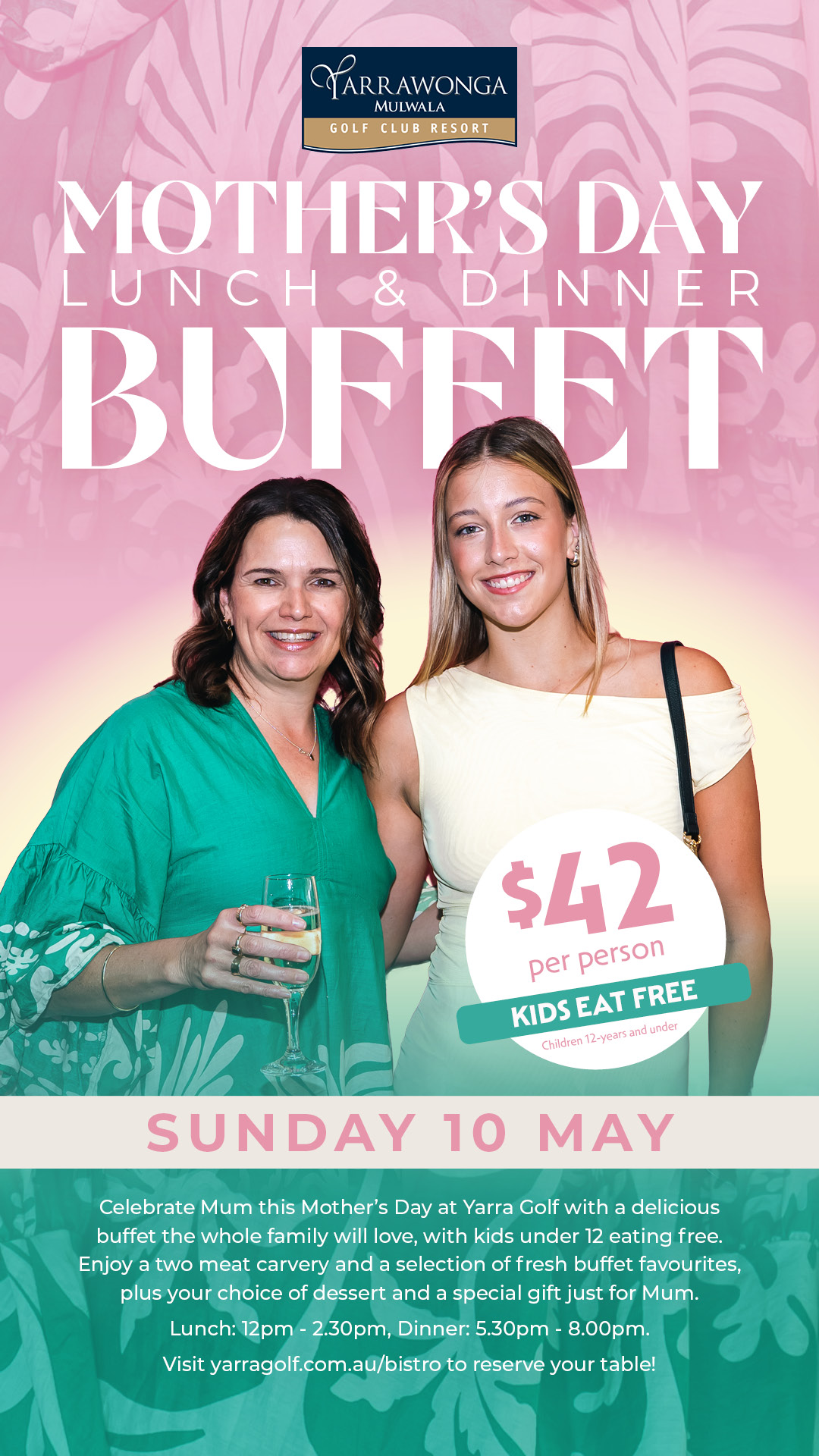 Mother’s Day Lunch & Dinner Buffet