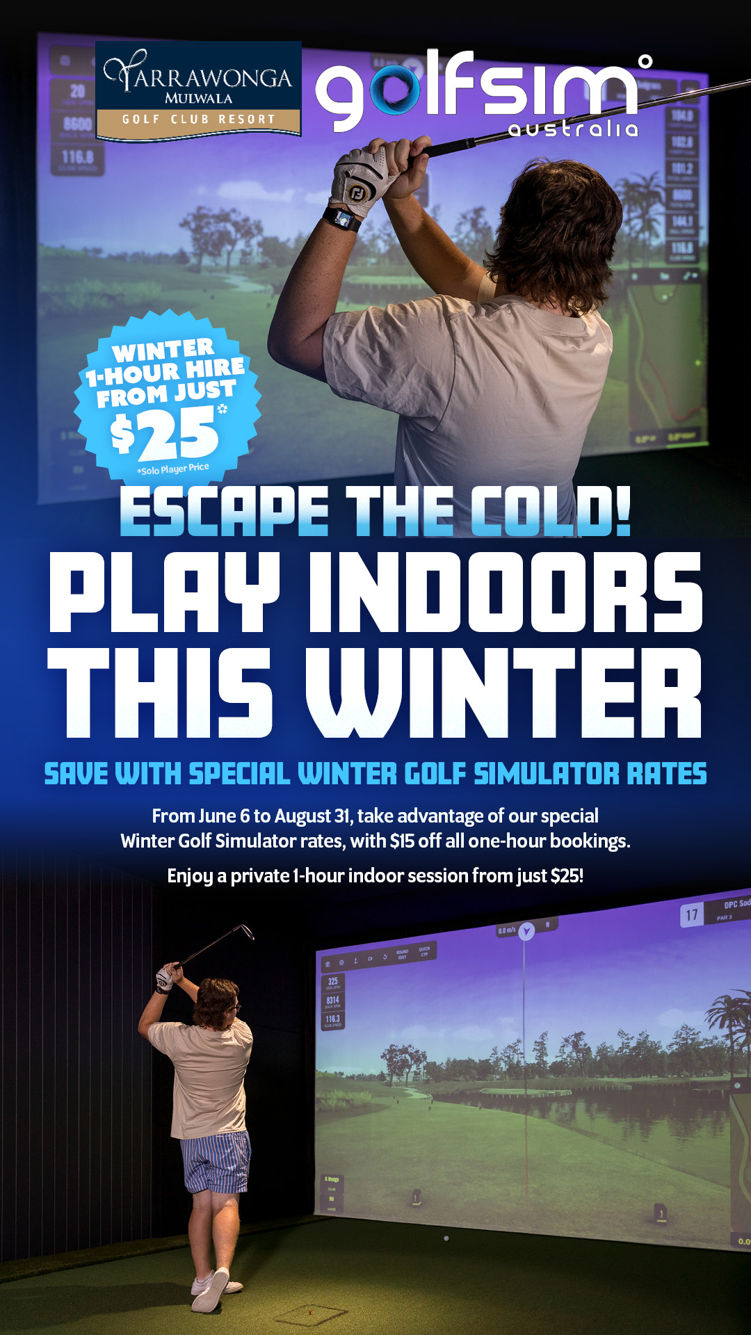 Escape the Cold. Play Indoors This Winter!