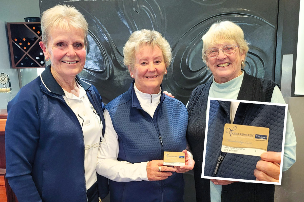 Honouring Life Member Karen Droop
