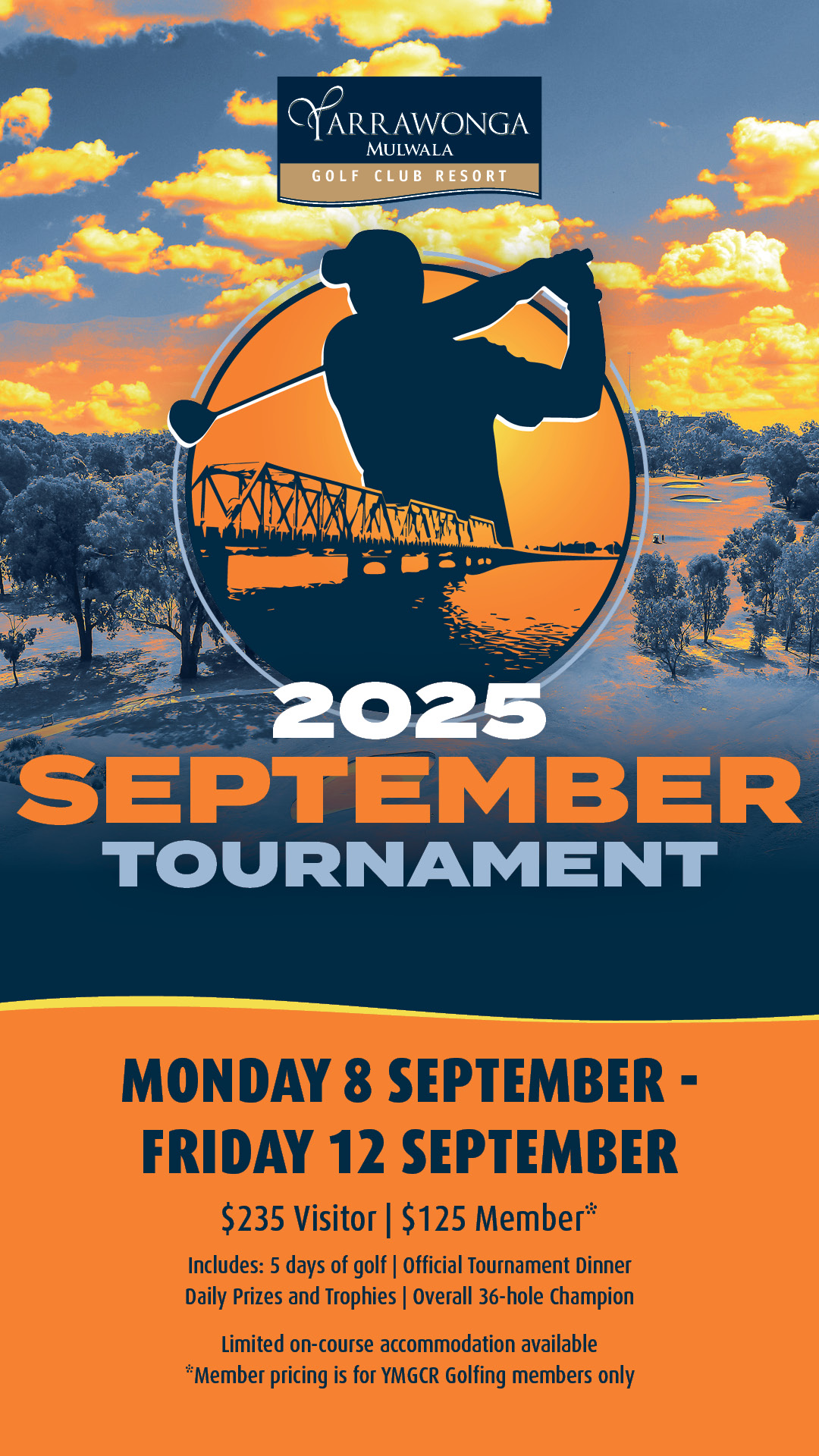 Entries Now Open for the 2025 September Tournament