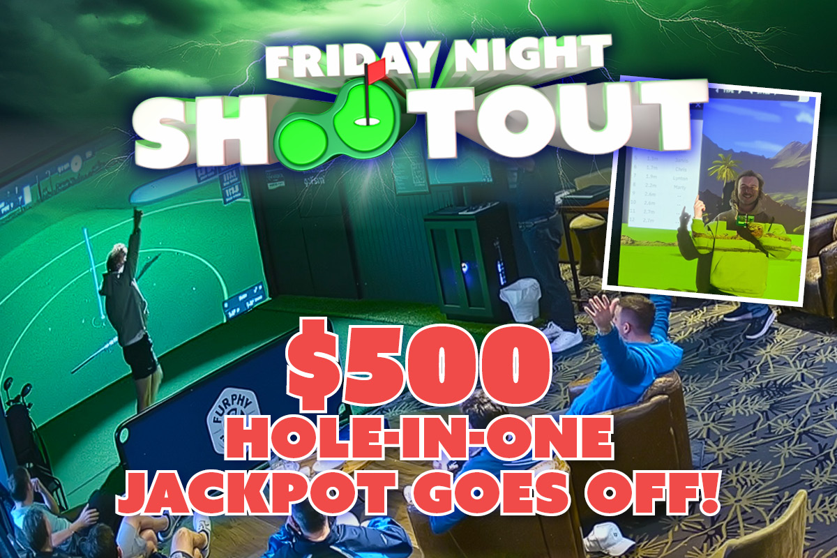 Our Friday Shootout Hole-In-One Jackpot has been won!