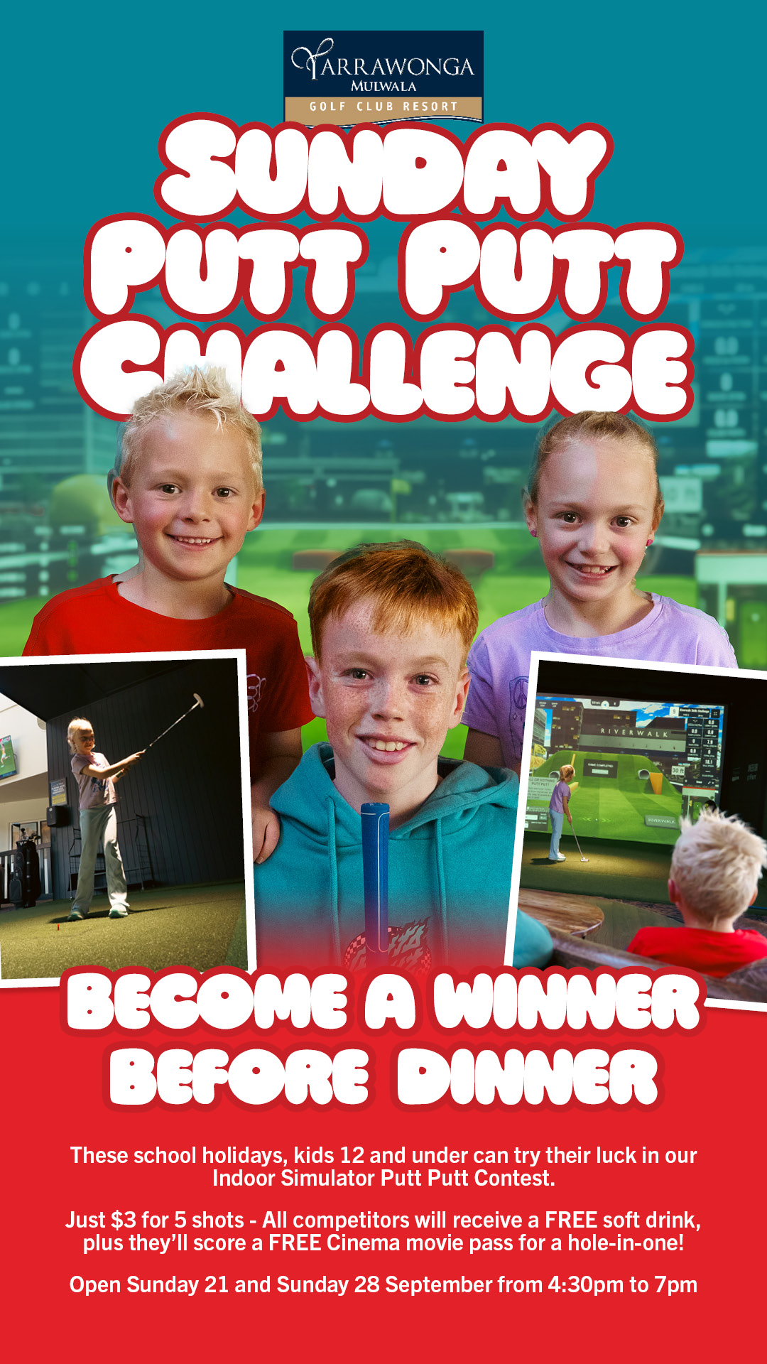 Sunday Putt Putt Challenge!
