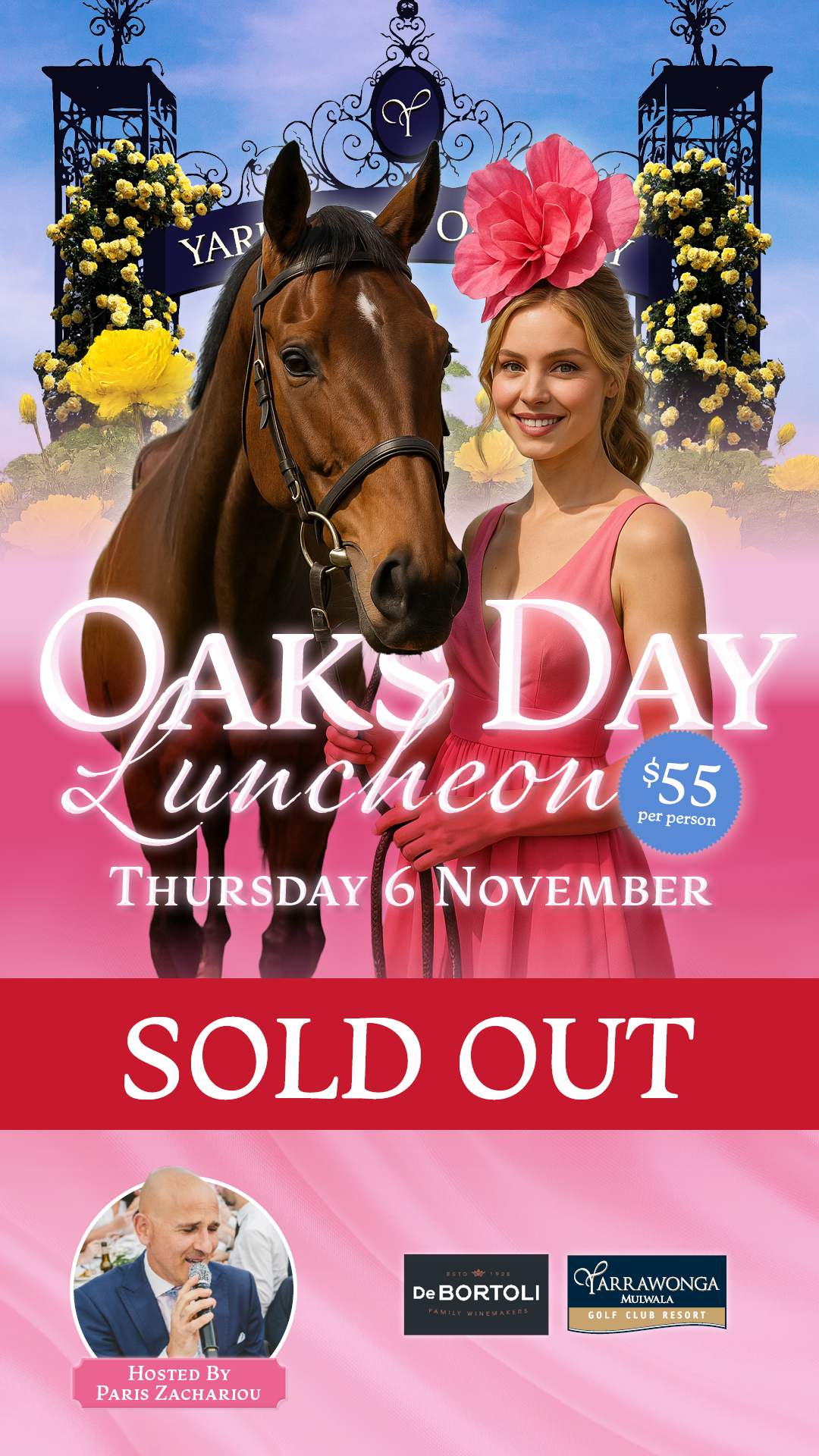 Oaks Day Luncheon – Celebrate the Spring Carnival in style!