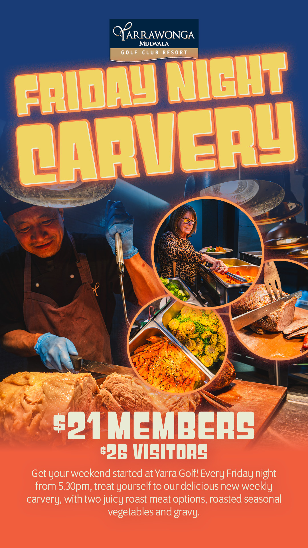 Friday Carvery! Friday Nights Just Got Tastier!