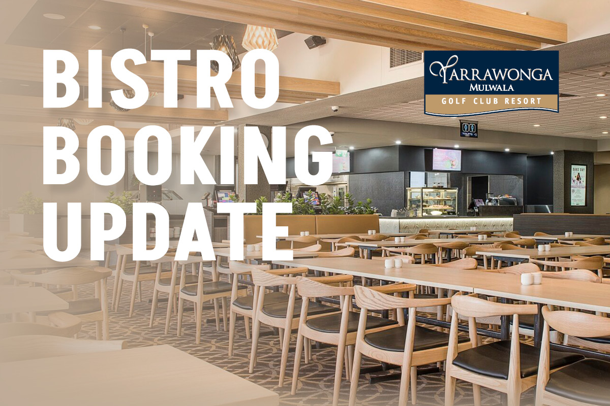 Bistro Booking Update