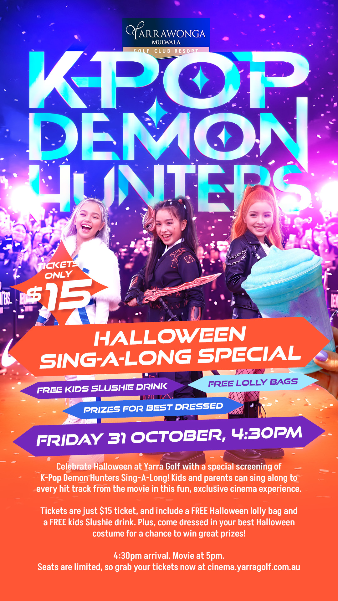 K-Pop Demon Hunters Halloween Sing-A-Long Special!