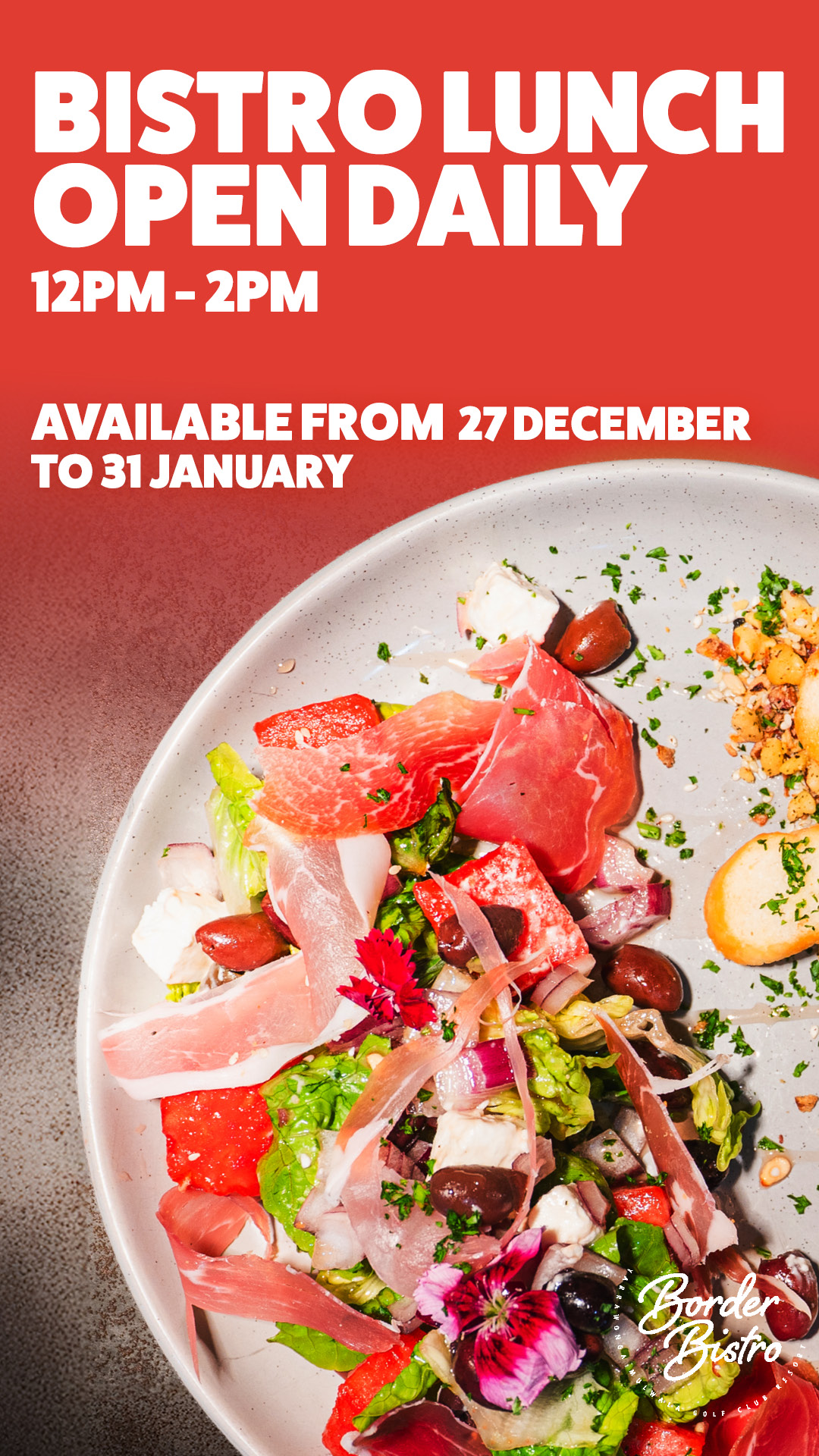 Border Bistro open for lunch