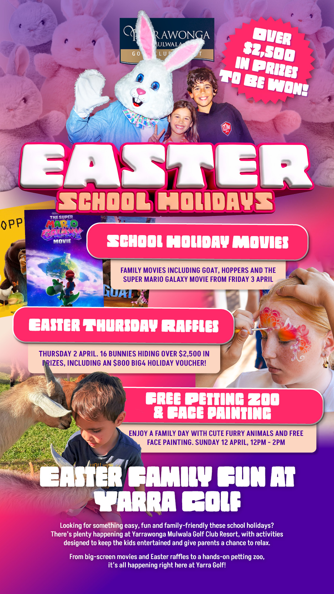 Easter Holiday Activities