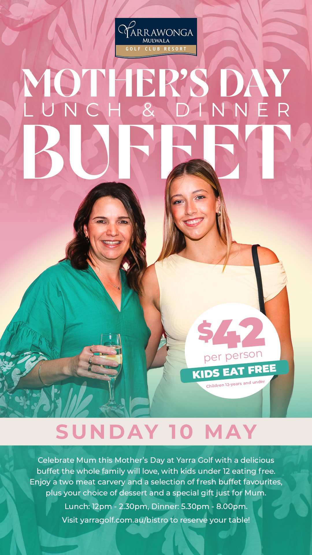 Mother’s Day Lunch & Dinner Buffet