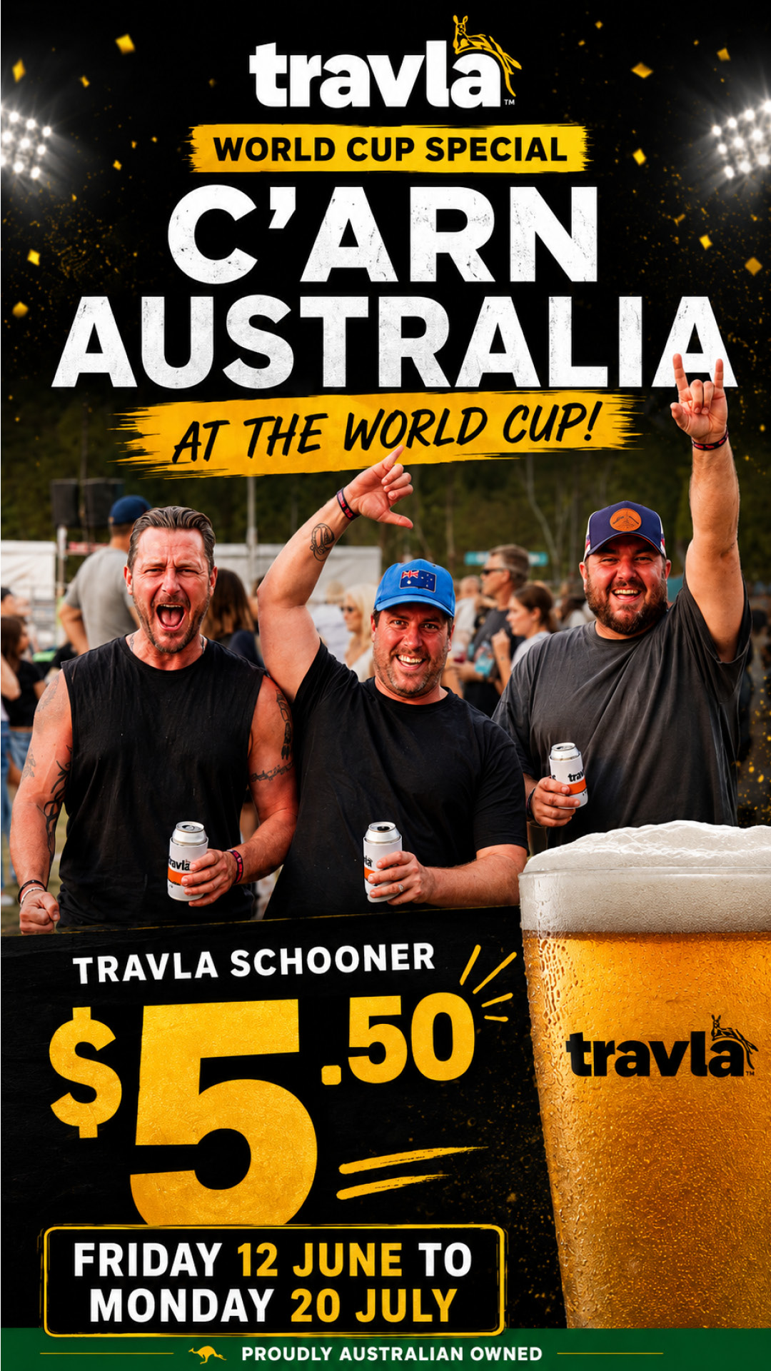 Travla World Cup Schooner Special