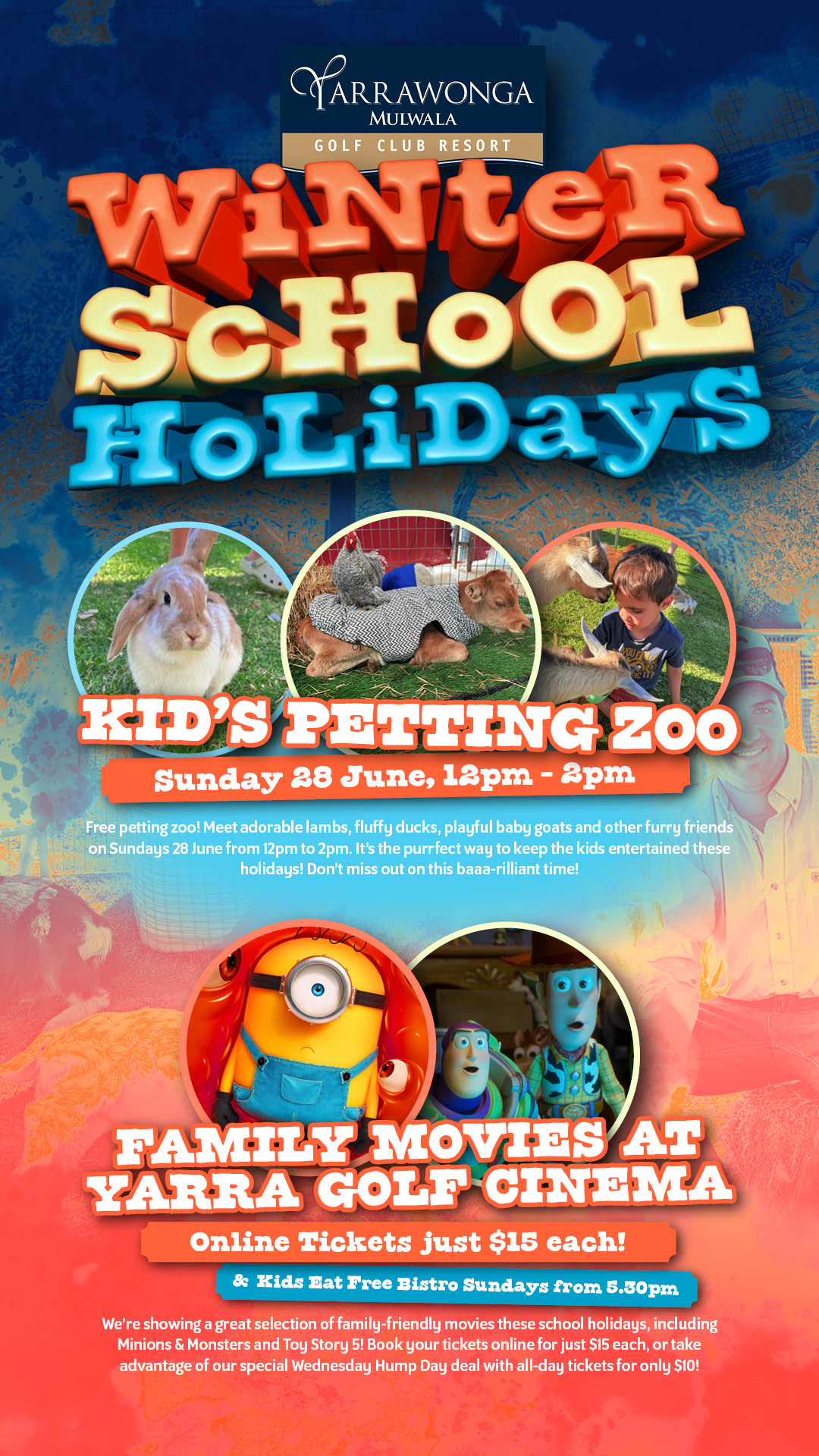 Winter School Holiday Fun at Yarra Golf
