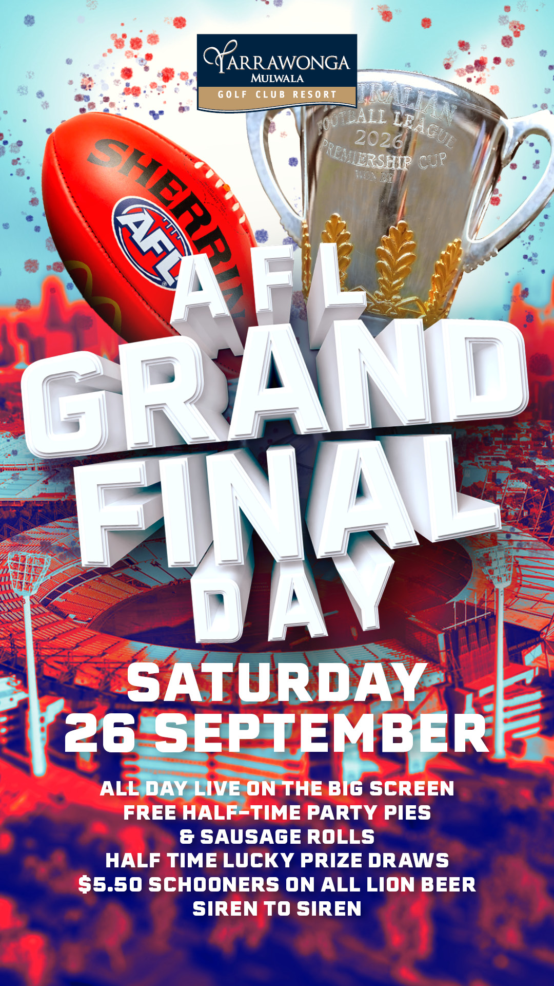 2026 AFL Grand Final Day!