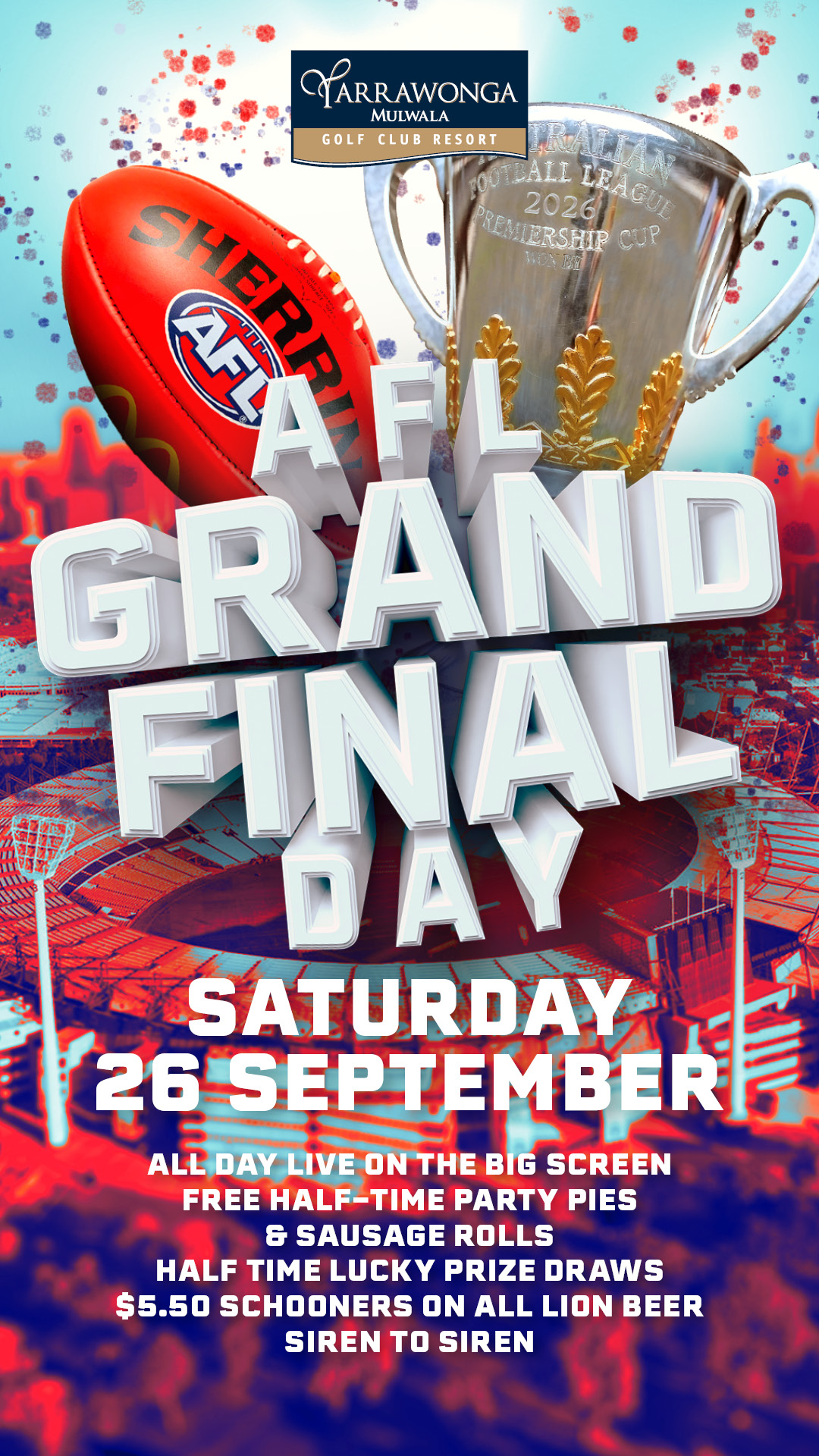 2026 AFL Grand Final Day!