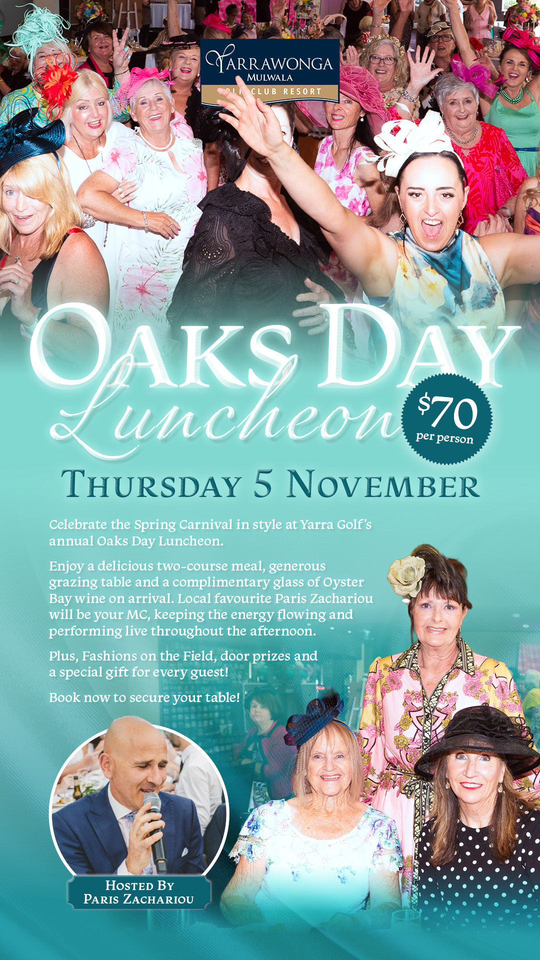 2026 Oaks Day Luncheon
