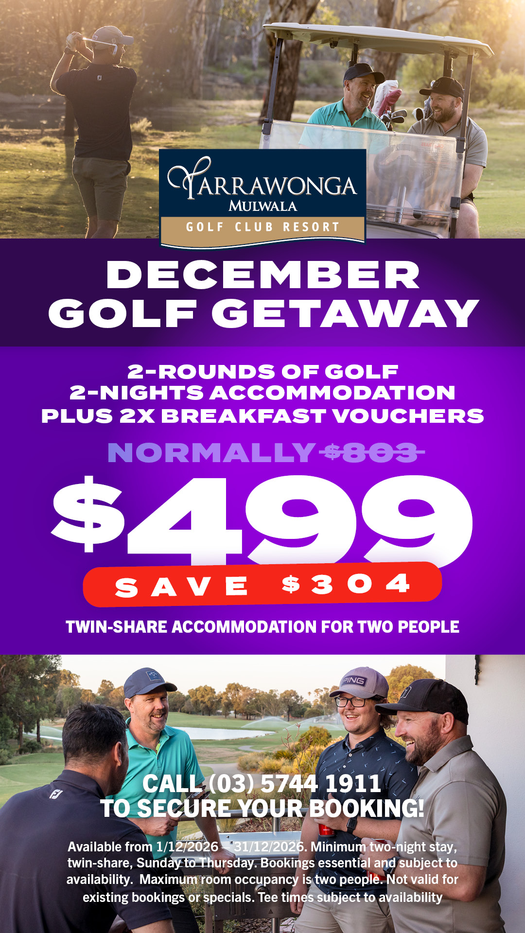 December Golf Getaway